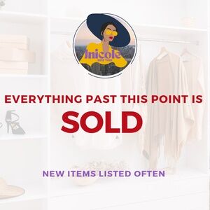 EVERYTHING PAST THIS POINT IS SOLD